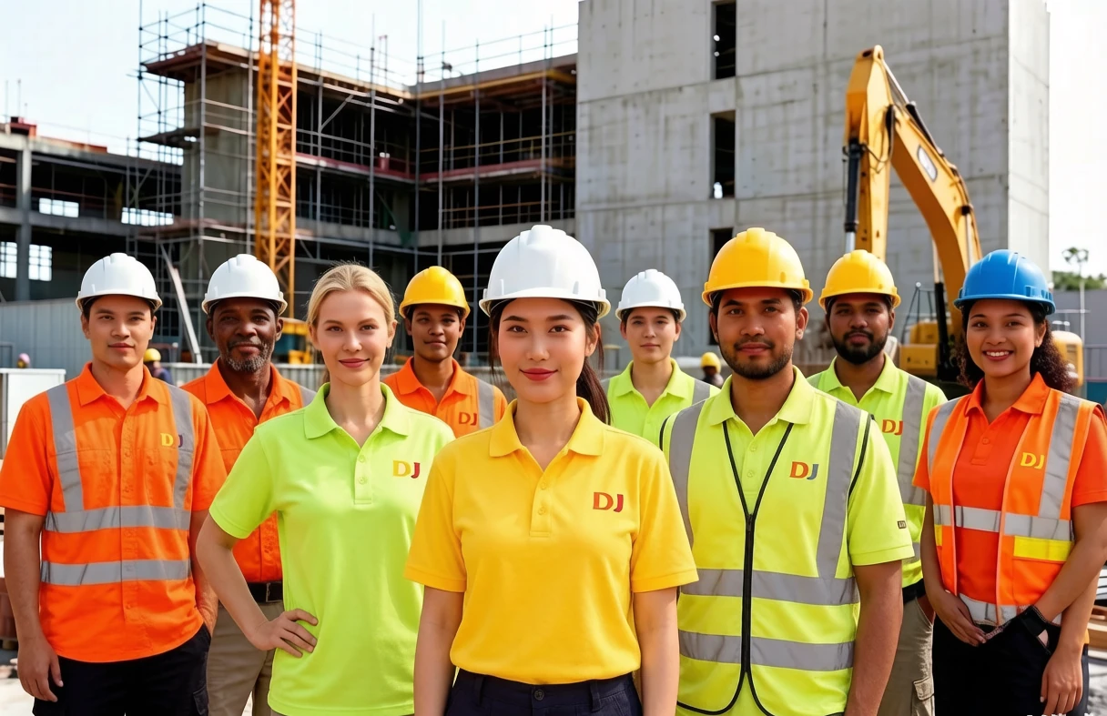 DJ Workwear Hi-Vis corporate uniforms and safety clothing for Australian workplaces
